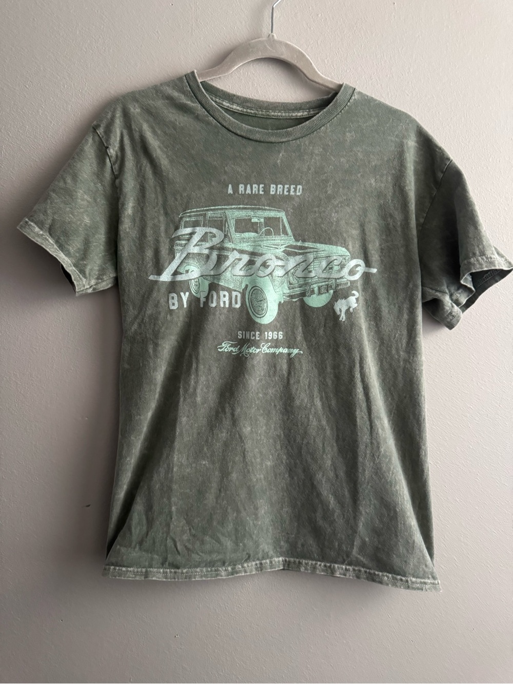 Ford Bronco Graphic Tee - Faded Olive